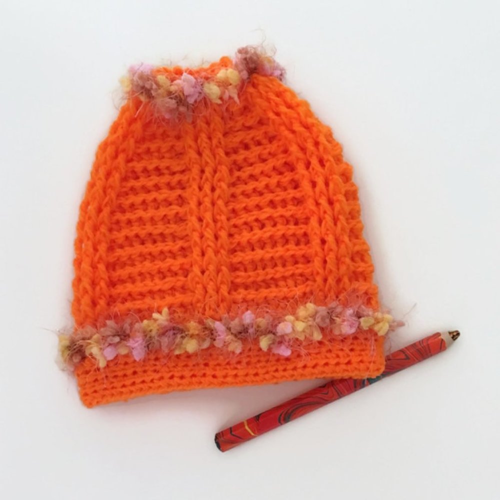 Beanie/ tam/ hat for little girl